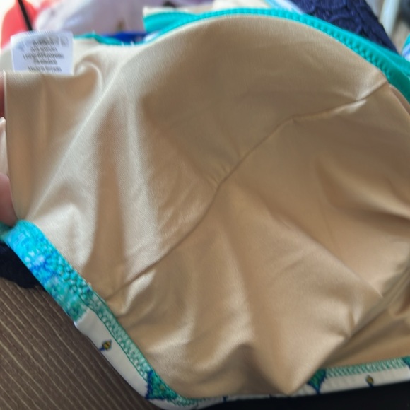 NWT Cabana Life Santorini High Neck Bikini Top XL - Picture 2 of 7